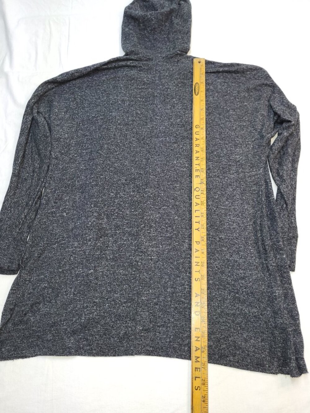 American Eagle Soft & Sexy Plush Grey Hooded Cardigan Size XS - Picture 6 of 11